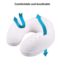 FSGD Cuscino a Forma di U Lattice Naturale, cervicale Vertebre del Collo Collo Cuscino a Forma di u Maschio e Femmina Cuscino Capo Cuscino Collo Domestico di Corsa