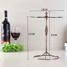 LHQ-HQ portabicchieri Vino Creativa a Testa in Giù Calice Appeso cremagliera portabicchieri portabicchieri Appeso battuto cremagliera portabicchieri portabicchieri Vino Ferro Appeso Vino impiccagione