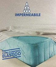 Linea Ambro Coprimaterasso con Elastico, Sanitario, Impermeabile, Cerato, Parigi (1 Piazza e Mezza)