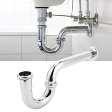 Xirfuni Sifone per lavabo, sifone per lavabo, lavabo in Rame da 30 mm a Forma di Contenitore, WC per Bagno di casa