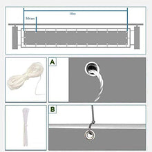 Frangivista per Balcone, Copri Ringhiera per Esterni, Frangivista Frangivento per Balcone Terrazzo, Paravento in Poliestere Resistente all'Acqua, con Occhielli, Grigio,80x400cm
