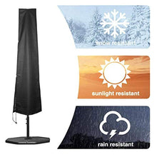 Ombrellone copertura antipolvere impermeabile Ombrello Rod sbalzo di protezione del tessuto di Oxford per il giardino del patio all'aperto accessori per la casa Mobili da giardino