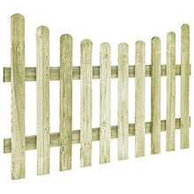 ghuanton Recinzione da Giardino Legno di Pino Impregnato FSC 170x100 cm Articoli di ferramenta Barriere e recinzioni Cancelli