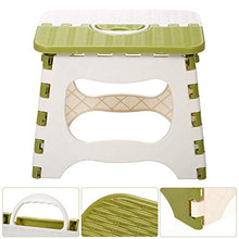 GSDJU Cucina,Portatile,Bagno,Bambini,Sgabello Basso,Doccia,Sgabello Pieghevole Pieghevole in plastica Verde Sedia Pieghevole Portatile da Esterno per Bambini e Piccola Sedia per Uso Domestico
