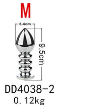 Niu-Man 3 Pezzi/Set Kit da Allenamento in Acciaio Inossidabile filettato in Metallo Bûtt Pl'uĝs per Principianti Donne/Uomini