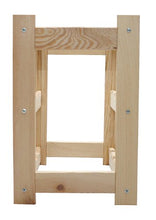 Len-Mar co uk RW-1-12 - Rastrelliera portabottiglie in legno per 12 bottiglie, 38 x 43 x 25 cm