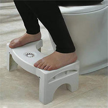 Sgabello da Toilette, Sgabello WC Pieghevole, Panchetto Bagno WC,Sgabello Water Adulti, Squatty Potty Regolabile,Aiuto e Sollievo Contro Stipsi e Gonfiore B