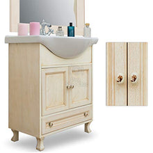 Shop Chic Arredo bagno decapè avorio con lavabo da 65 cm ante e cassetti