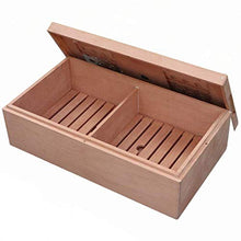 KEKEYANG humidor Spagna, Legno di Cedro, Scatola di sigari 120 Pezzi, Pura e sicura, Senza Vernice, armadietto di sigari, Scatola di sigari, sigillata Ispessimento Sigaro