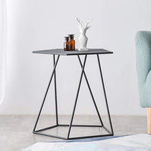 Yyqx Comodino Tavolino da caffè Creativo Nordico, Semplice Soggiorno in Ferro battuto, tavolino in Metallo Personalizzato Comodini Letto