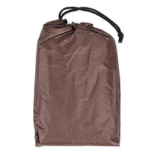 Nimoa Copertura per Scatola di immagazzinaggio per Esterni: Copertura per Scatola da Esterno UV Impermeabile Antipioggia per Esterni 123 * 62 * 55 cm per Giardino Cortile(Marrone)