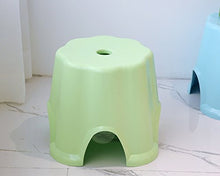 QARYYQ Sgabello Basso plastica Ispessimento for Bambini da tavola Soggiorno Sgabello da Bagno Creativo Cambio casa Scarpe Sgabello da Bagno Antiscivolo Sedia della Doccia