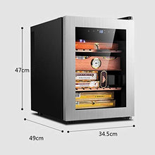 Umidificatori Humidor Dispositivo di Raffreddamento per Sigari, Scatola per Sigari Idratante A Temperatura Costante, Cantinetta Frigo, Frigorifero con Bar di Ghiaccio, Grande capacità per 300 Sigari