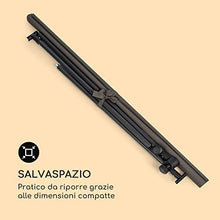 blumfeldt Flex-Shade - Parasole, Materiale: Poliestere, Fattore di Protezione UV: 50, Gamba di Appoggio in Alluminio, Idrorepellente, Superficie: 150x210 cm, Grigio Scuro