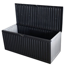 Multistore 2002 Baule da Giardino Grigio Antracite 350L / 120x54x52cm cassapanca per Cuscino mobili da Giardino