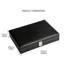 Scatola Di Sigari Portatile Humidor Con Umidificatore e Igrometro - Humidor Desktop 25 - Scatola Di Sigari Da Viaggio Humidor
