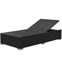 Festnight Divano Modulare da Esterno in Polirattan,Lettino Prendisole da Giardino Reclinabile Polirattan,Set Divano Letto Modulare a 2 Posti da Giardino in Polirattan Marrone