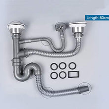 Kitchen Sinks Mobile per lavabo in Acciaio Inox, Mobile per lavabo da Terra Bianco con 2 Ante battenti e lavabo Rettangolare, lavabo Singolo/Doppio
