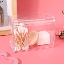 Jadeshay Scatola portaoggetti Scatola portaoggetti in Cotone Trasparente Trucco in Polvere Trucco Contenitore per Strumenti Cosmetici