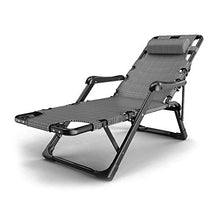 HXCD Sedia a Sdraio a gravità Zero per Giardino, Sedia a Sdraio Pieghevole reclinabili Pieghevoli in Metallo Resistente Portatile Rilassante Letto reclinabile mobili da Giardino per Prato all'ape