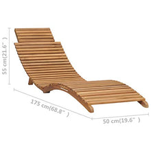 vidaXL Set Salotto da Giardino 3 pz Pieghevole in Massello di Teak