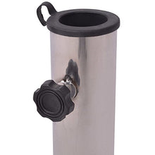 vidaXL Base Porta Ombrellone in Granito Inox Rotonda Attacco Supporto Parasole