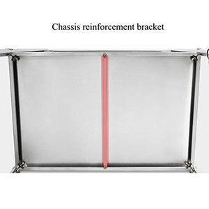Carrello medico, Acciaio Inossidabile, Piccolo Carrello per Infermieristica chirurgica, Veicoli per Cambio Strumento di Soccorso, carico 100 kg