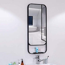 Bathroom mirror JWZQ Specchio a Parete per Bagno,Specchio Cosmetico,Specchio a Parete Rettangolare in Vetro per Parete per Arredamento Bagno