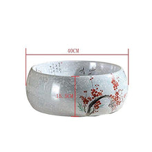 ZSCWAN Jingdezhen ceramica arte modello lavabo bagno KTV rotondo piano lavabo LO622311WG (colore : Accessori)