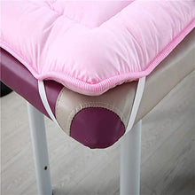 GGYDD Cotone Soffici Bellezza Materasso,Traspirante Futon Tatami Materassino Spa Massaggio Scrivania Pad di Protezione-Rosa 70x190cm(28x75inch)