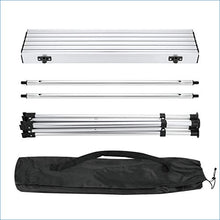 Synlyn - Tavolo pieghevole portatile in alluminio, da campeggio, pieghevole, tavolo da giardino, 70 x 70 cm, tavolo da picnic per esterni ultra leggero per campeggio all'aperto pic-nic pesca