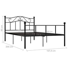 FAMIROSA Giroletto Nero in Metallo 120x200 cm-4525
