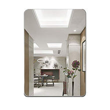 Makeup mirror Specchio da Bagno a Parete, Specchio da Bagno a Parete, Specchio da Bagno, Bordo Arrotondato fine, Specchio Argento 5mm