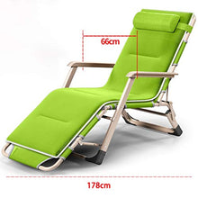 Sedia Pieghevole for Esterno Moda Siesta Office Outdoor Outdoor Recliner Portatile da Campeggio