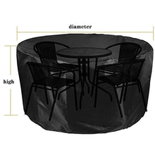 YULIAN Mobili da terrazza Coperture Impermeabili 140x110 cm, mobili da Giardino Tavolo da Parati, Robusto Robusto mobili Resistenti ai Giardini UV Resistenti ai Raggi UV per sedie da Sala da Pra.