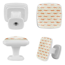 Artigianato natalizio 4 PCS Pomelli per Porta, Pomolo per Mobile, Pomelli per Mobili con Viti, Maniglia per Armadietto, Pomelli per Porta, Pomelli per Cassetti per Porta, Armadio, Cassetto e Credenza