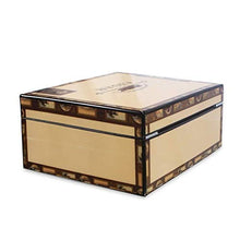 Auoeer Legno di Cedro Piano della Vernice di Legno Cigar Box Humidor Cigar Box Sigaro Cubano Scatole