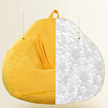 JJZXT Fodera per divani Pigri Fodera per sedie con Fodera Interna Seggiolino per Sdraio in Velluto a Coste Caldo Pouf Puff Divano Tatami Soggiorno 70x80cm