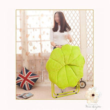 RENJUN- Sedia Pieghevole Moon con Schienale Comoda Poltrona Telaio in Acciaio Ideale for Dormitorio Balcone Interno Ed Esterno Verde 77 × 84 × 52 Cm