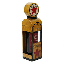 Elegante Semplicità Stazione Di Servizio Gialla Stile Ornamenti in Metallo Ferro Battuto Retrò Vecchia Uva Portabottiglie Desktop Portico Bar Decorazione Del Ristorante Creativo Regalo Di Nozze Decor