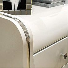 Comodino Bed Side Comodino Bianco Comodino End Tabelle impostato for matrimoniale con piccolo armadi bianchi Arredamento moderno ( Colore : Pearlescent White , Dimensione : 42*46.5*48cm )