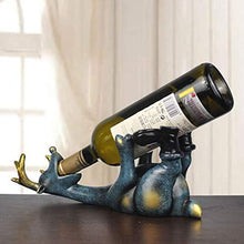 LHQ-HQ Wine Rack, Cervo Wine Rack Resina Mette Gli Ornamenti creativi Europei Vino Elk Rack Regalo Ornamenti Home Decoration