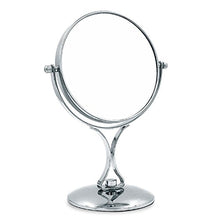 Dongyd Specchio per il trucco da 6 Pollici - Specchio Fronte/Retro Portatile/Specchio ingranditore/Specchio per Il Trucco Rotativo a 360 °