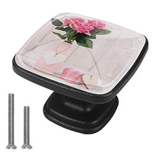 Mother's or Women's Day flowers composition Pomelli per Porta Set di 4 Pomelli per Mobili Manopole per Cassetti Cucina Armadio Vetro