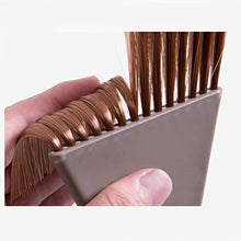 Cabilock 2 Set Mini Scopino E Set di Spazzole Mini Frullino a Spazzola per Scopa per Strumenti per La Pulizia del Desktop della Gabbia per Animali Domestici della Tastiera del Computer