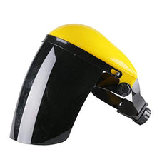 Fgyhty Casco Saldatura Trasparente Anti-Splash Protective Elettrico Saldatore Mask Fronte Pieno Anti-Shock Schermo