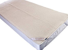 100% lana Merino Lamswool scaldaletto matrimoniale coprimaterasso 140 x 200 WOOLMARKED