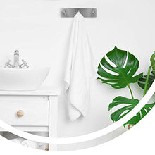 Thingles® | Ganci Adesivi Ganci Portasciugamani in Acciaio Inox Gancio Appendiabiti da Parete Autoadesivo Gancio per Cucina e Bagno (Guida gancio a parete á 3)