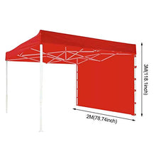 Tenda Gazebo da Giardino con 1 Parete Rimovibile Pareti Laterali, Portatile Gazebo Baldacchino All'aperto Tenda Giardino Gazebo Rifugio per Eventi per Matrimonio Picnic (Solo Telopina)