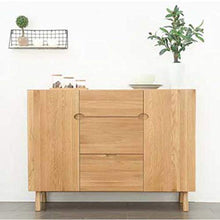 COUYY Solido Legno di Quercia Madia su Ordine Credenza mobili in Legno Naturale